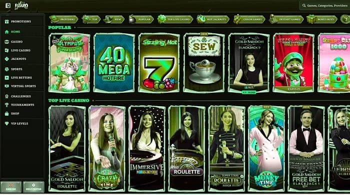 Lizaro Casino para high rollers – Casino en vivo de Lizaro Casino: donde encajan las apuestas altas