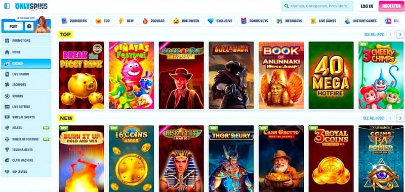 Only Spins para principiantes – Cómo registrarse: el proceso paso a paso